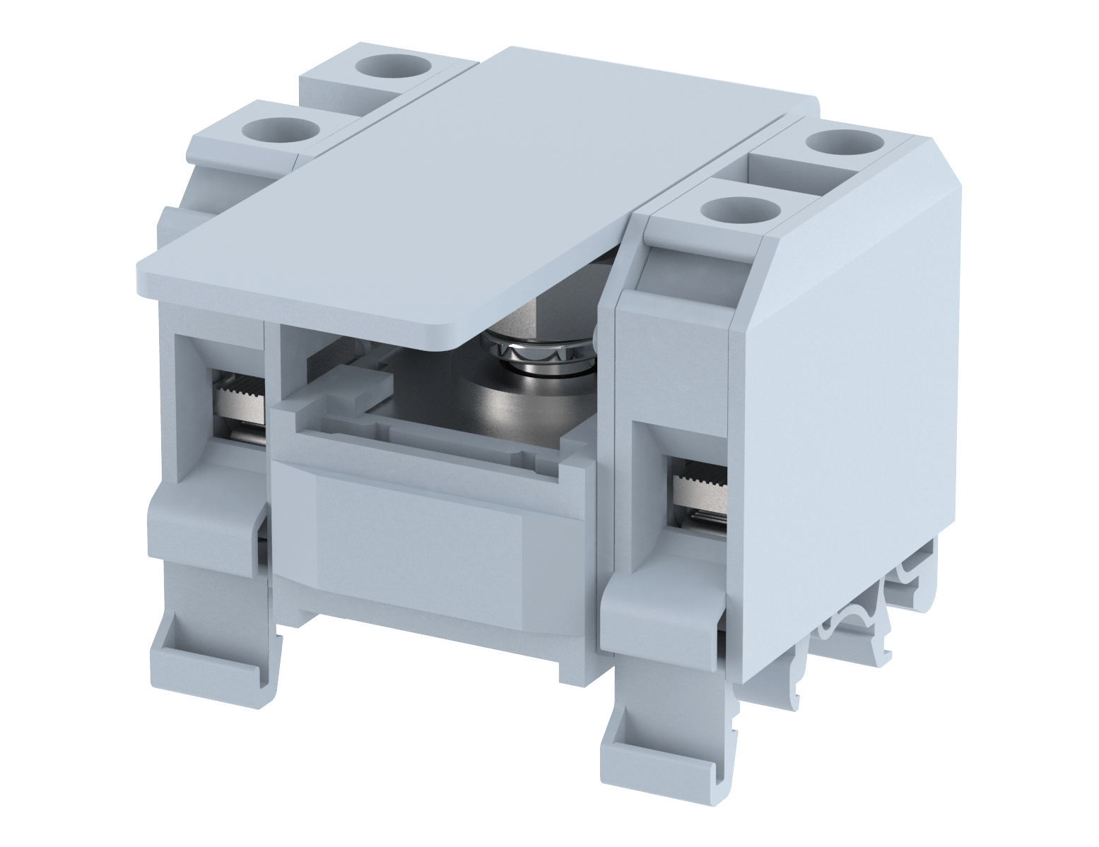 1 nut connection for IC & Screw clamp connection for OG